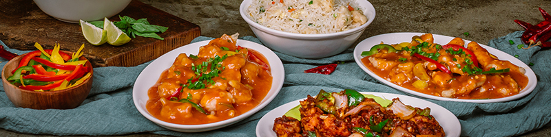 Aziatische combinatie menu's