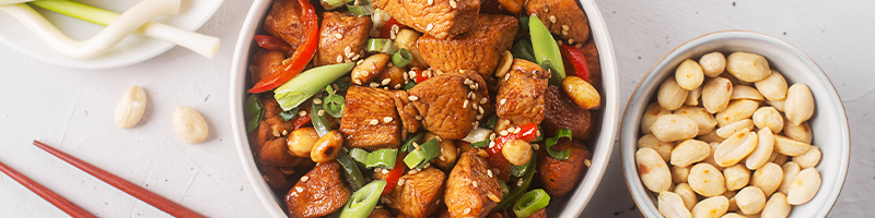 Speciale Szechuanese gerechten